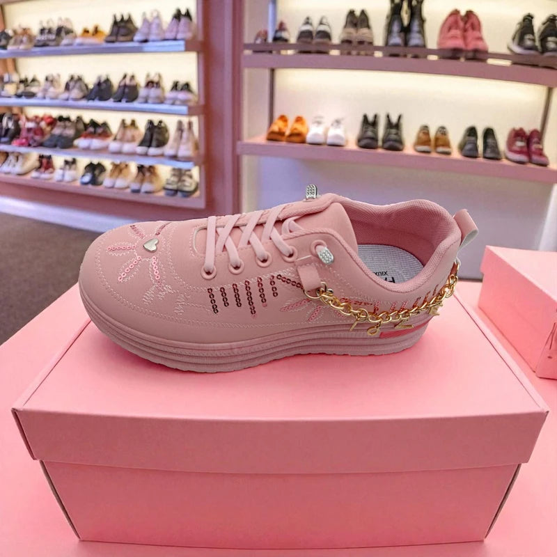 222 - Pink Sneakers – ট্রাবেল, ট্যুর, হাইট বাড়ানো স্টাইলিশ