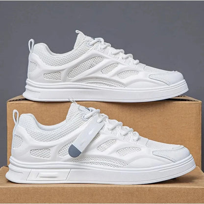 314 – White Air Sports Sneakers – ট্রাভেল, আউটডোর অ্যাডভেঞ্চার ও ডেইলি লুকের জন্য পারফেক্ট ম্যাচ